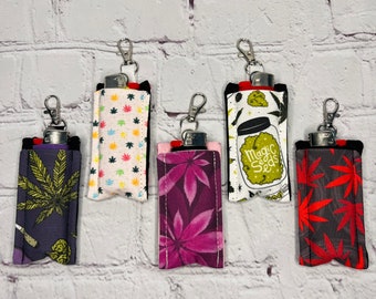 Lighter holder, key chain, smoke accessories, 420, Weed accessories