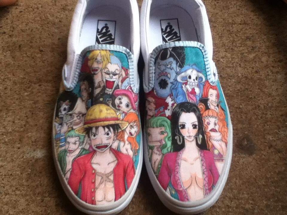Vans geisha girl slip on top