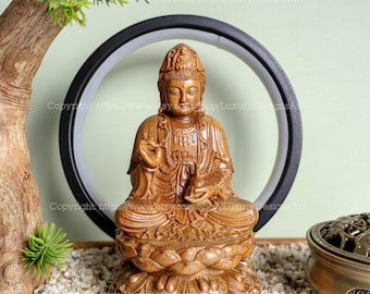観音菩薩立像、観音、観音、観音像風水、家庭用仏像、瞑想装飾 - Etsy 日本