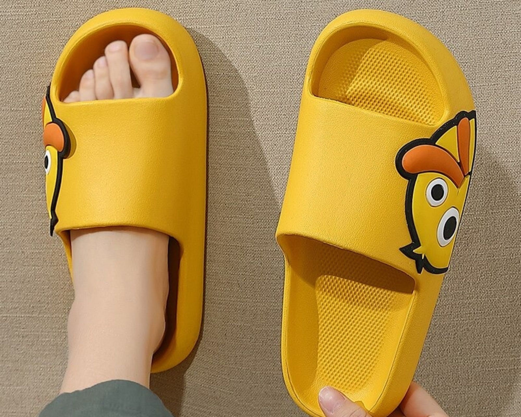 Cartoon Slippers - Etsy Cartoon Slippers - Etsy