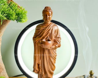 木製仏像：蓮の台座、ヨガの装飾 - Etsy 日本