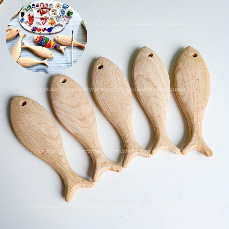 Wooden Fish - Etsy