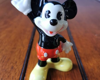 Vintage Disney Japan Mickey Mouse Original Ornament Figurine Decoration.