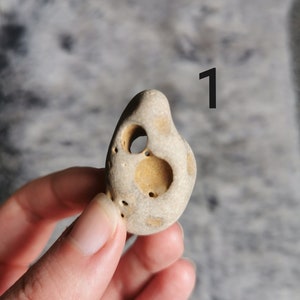 0-35g Choose Your Own Natural Hag Stone - Sacred Rare Rock Pebble - Piddock Witch Odin Fairy Stone