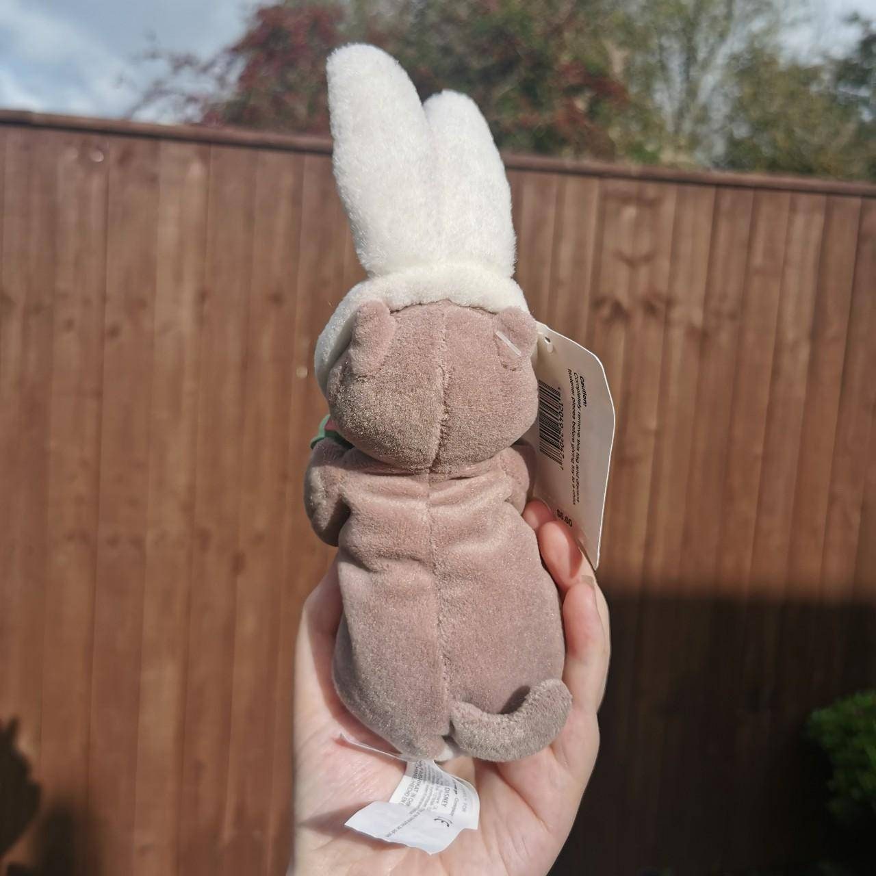Vintage Disney Winnie the Pooh Gopher Easter Bunny Rabbit. Mini Bean ...