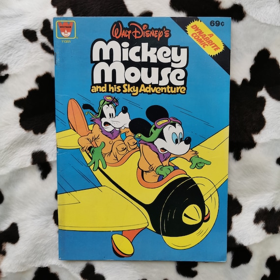 Walt Disney's Mickey Mouse and His Sky Adventures Comic Book - Etsy