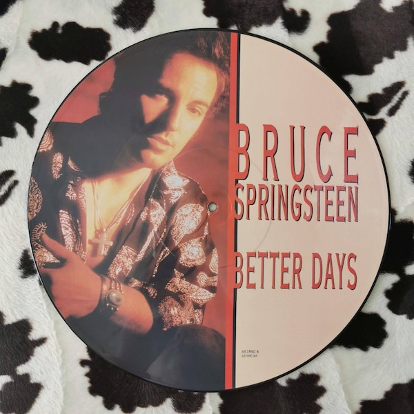 Bruce Springsteen - Better Days - Picture Disc Vinyl Record - 12" Limited Edition