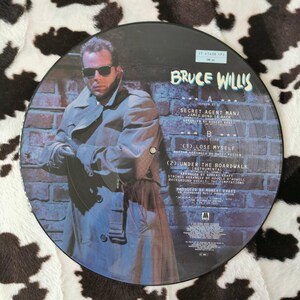 Bruce Willis - Secret Agent Man - Picture Disc Vinyl Record 12"