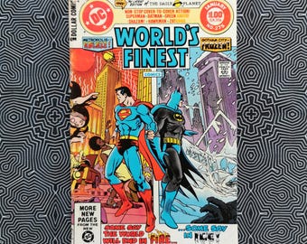 Cómic de DC Comics World's Finest de 1982