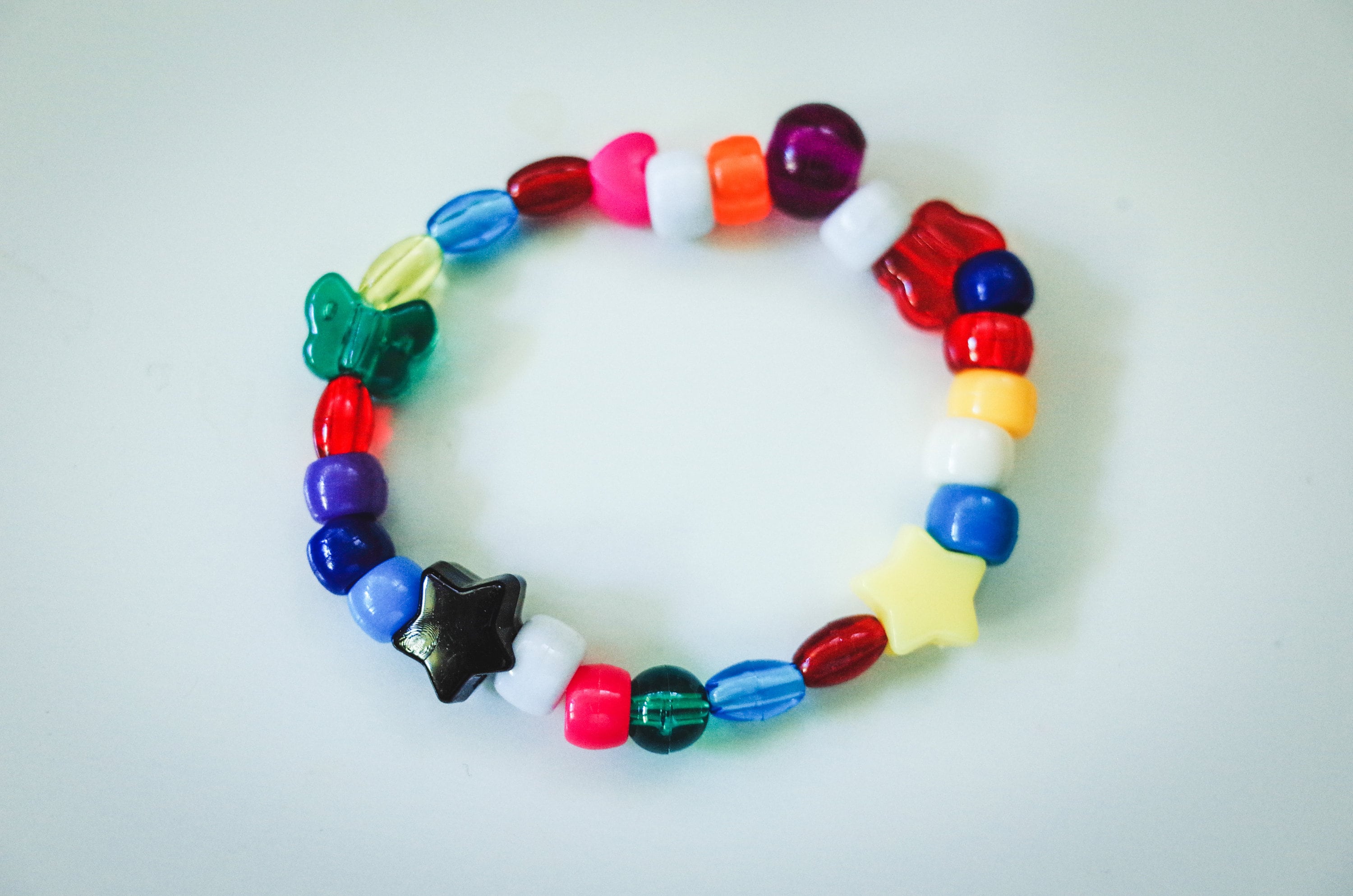 HARD KANDI 2 Raver Friendship Bracelet 90s Kawaii Pony Bead Etsy