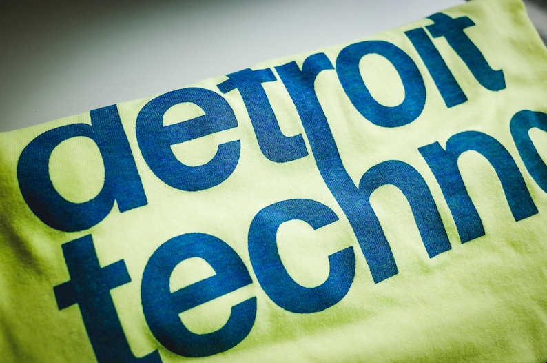 Neon DETROIT TECHNO Screenprinted T-Shirt, Midwest Acid Raver, Chicago House, Drum N Bass Jungle, UK Garage, Trance, Psytrance, Plur 90s image 7