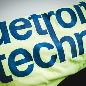 Neon DETROIT TECHNO Screenprinted T-Shirt, Midwest Acid Raver, Chicago House, Drum N Bass Jungle, UK Garage, Trance, Psytrance, Plur 90s image 10