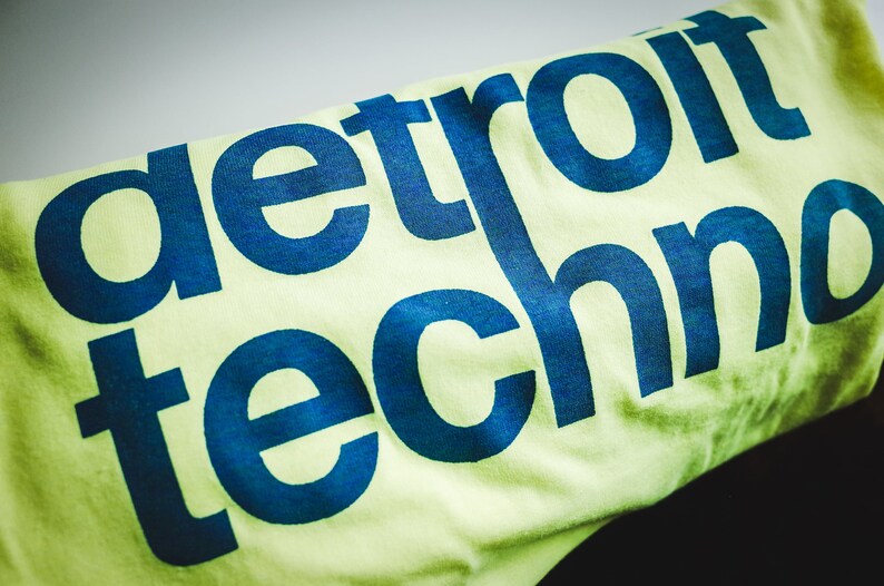 Neon DETROIT TECHNO Screenprinted T-Shirt, Midwest Acid Raver, Chicago House, Drum N Bass Jungle, UK Garage, Trance, Psytrance, Plur 90s image 10