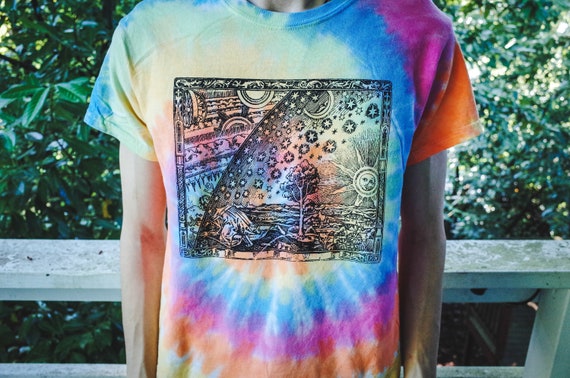 tie dye journey shirt