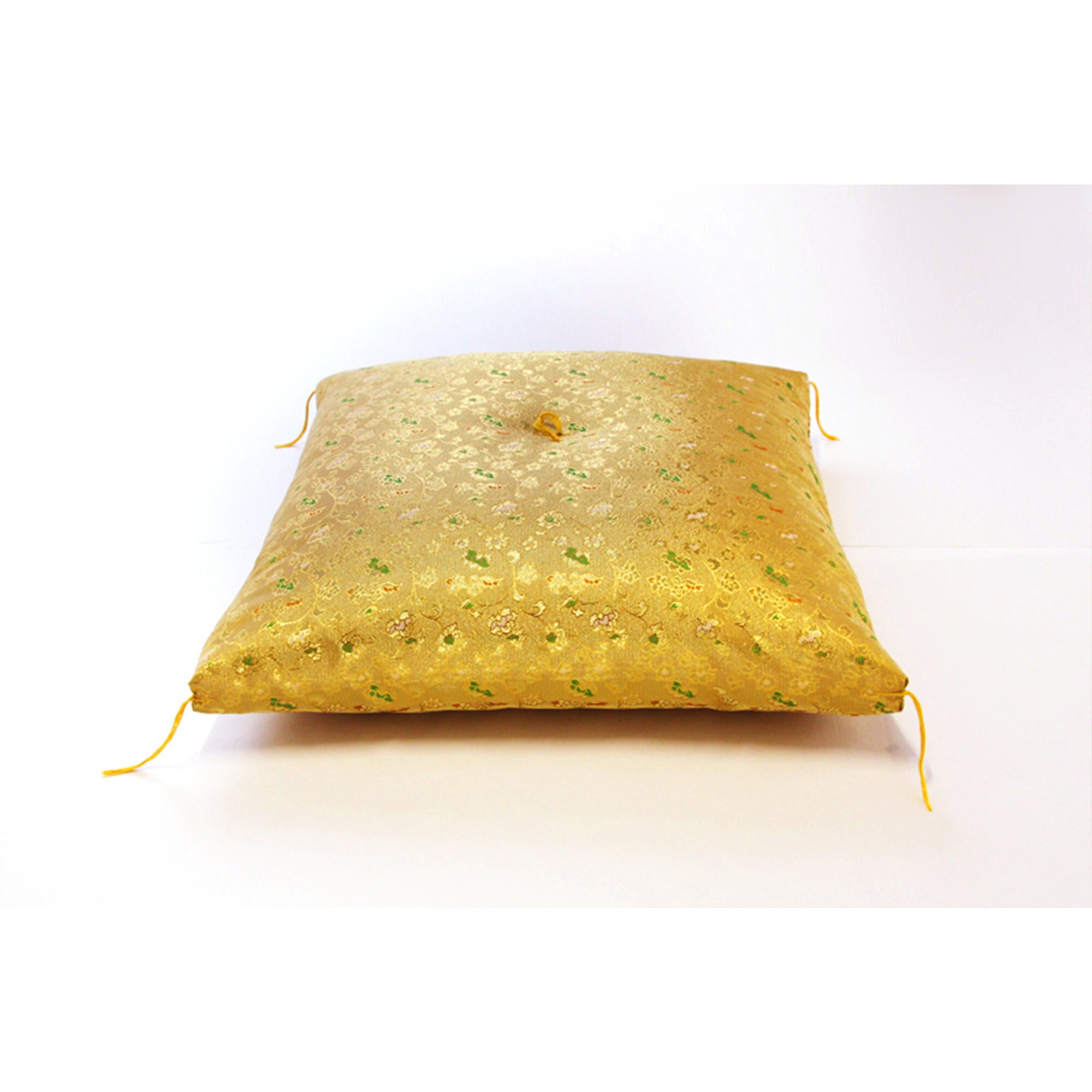 Zabuton Large Meoto Zabuton Gold HanaKarakusa Etsy