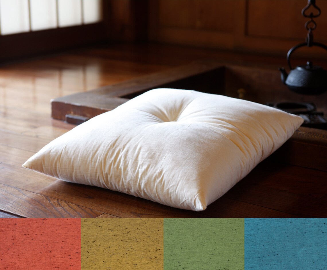 Cushion Inner and Cover Zabuton Standard Meisen Etsy
