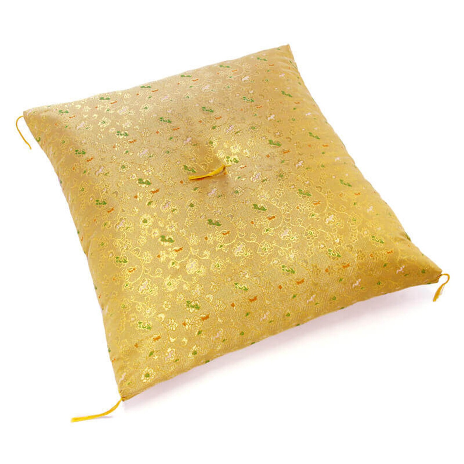 Zabuton Large Meoto Zabuton Gold HanaKarakusa Etsy