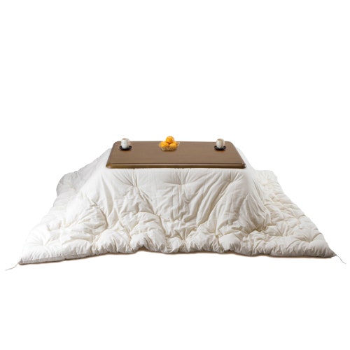 Kotatsu Futon Kotatsu Quilt Natural Cotton Filling Square Etsy
