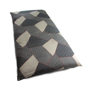 Cover for Shikibuton, Shiki futon, Sashiko zanmai Pattern, Japanese Shikifuton Cover, Cover Fabric Only
