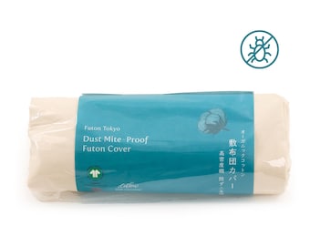 GOTS-gecertificeerde Boudani Japanse Shiki futon hoes biologisch katoen lichtbeige