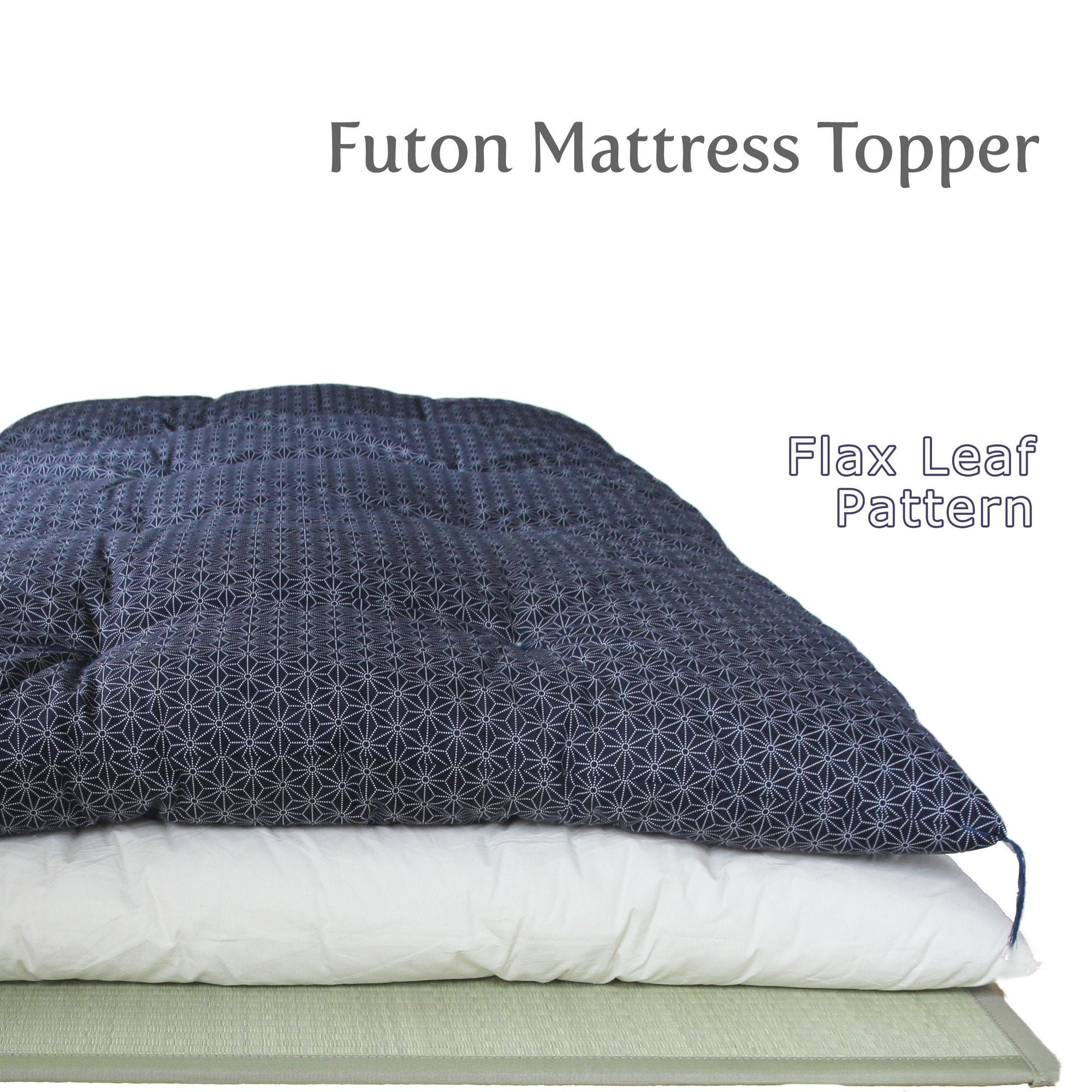 Japanese Futon Mattress Topper Futon Topper Thinner Etsy