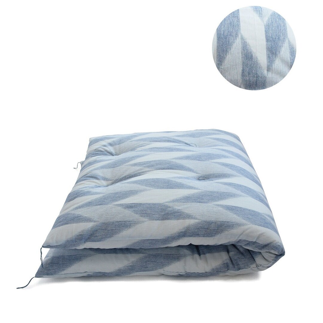 Japanese Futon, Shikibuton, Shiki Futon, Natural Cotton Filling, Hand
