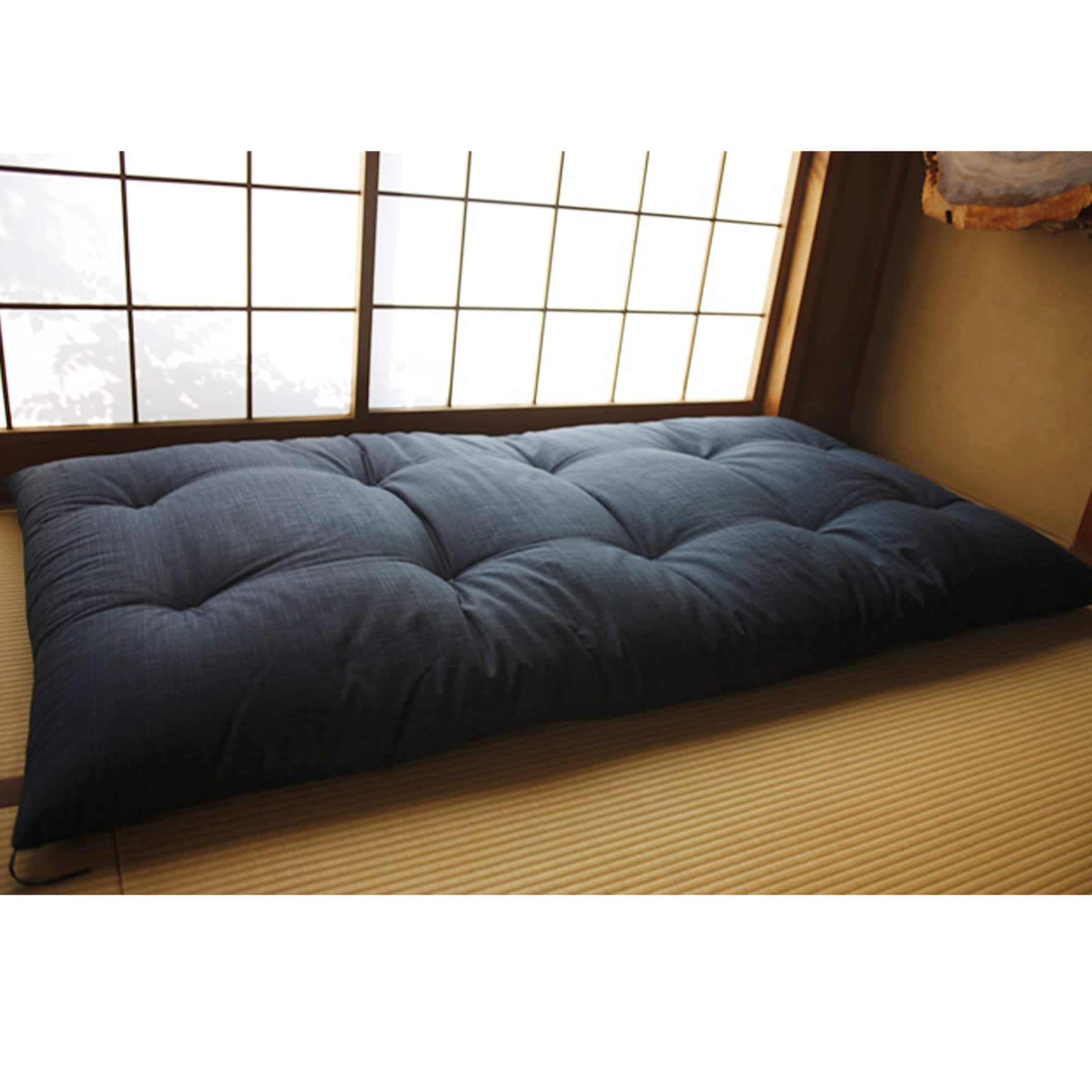 Japanese Futon Mattress Organic Cotton Filling Nagomi Etsy