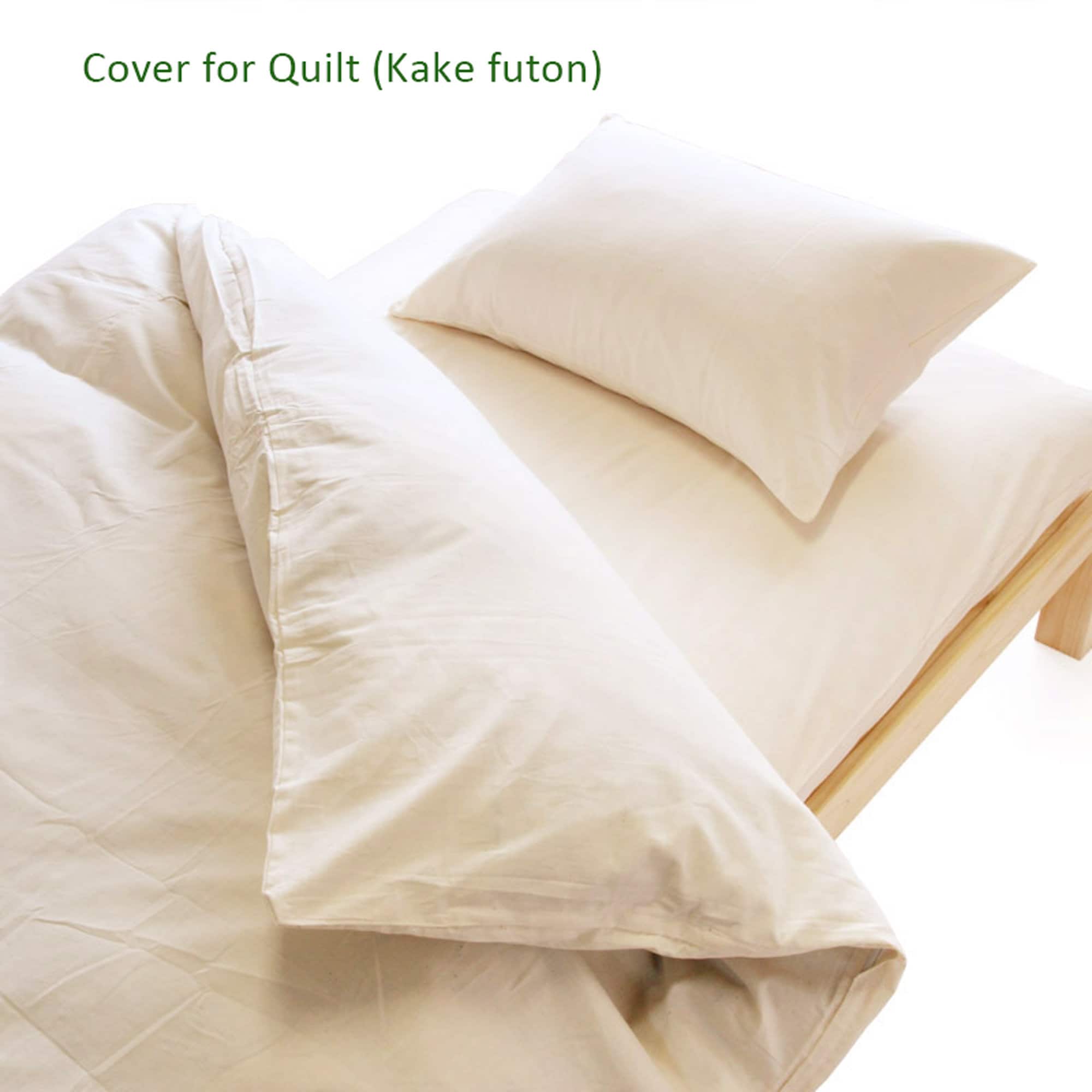 Cover for Futon QUILT Unbleached Undyed Japanese Kakefuton Etsy