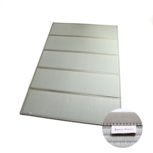 Futon Tokyo originale pieghevole tatami pad, 5 pieghe, per struttura letto e futon, semi matrimoniale, matrimoniale, tappeto tatami, tappetino da pavimento
