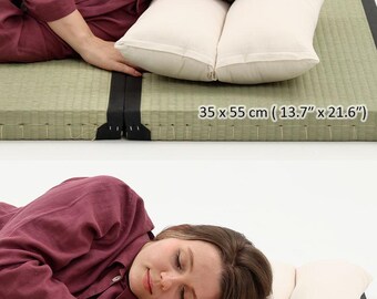 カポック枕、天然植物繊維詰め物、オーガニックコットン生地NC - Etsy 日本