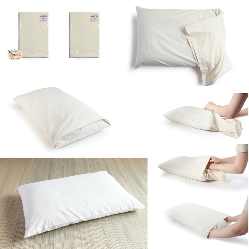 Gift Set of A Japanese Buckwheat Pillow and Two Organic Covers Etsy