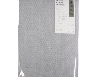 Cubierta de Shikibuton Dobby de diamante, algodón teñido en hilo Enshu Weave