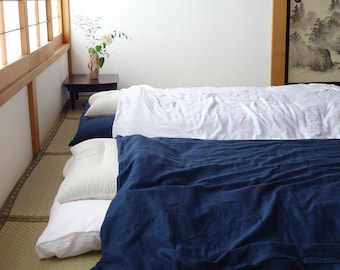 Katoenen futon-dekbedovertrek Kyoto Wazarashi – Iwamotosenni Airy Double Gauze (alleen hoes)
