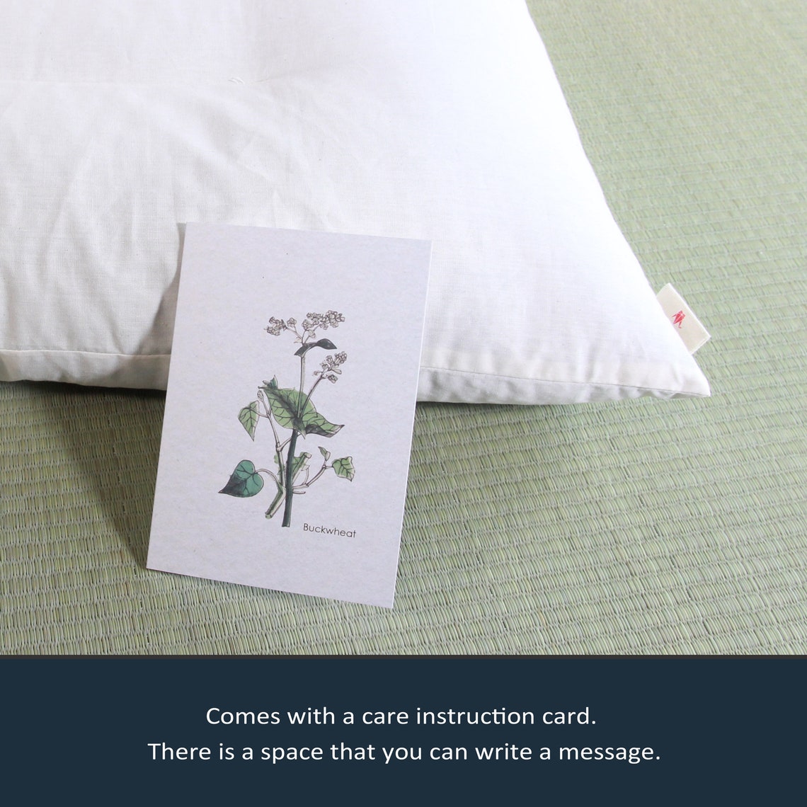 Gift Set of A Japanese Buckwheat Pillow and Two Organic Covers Etsy