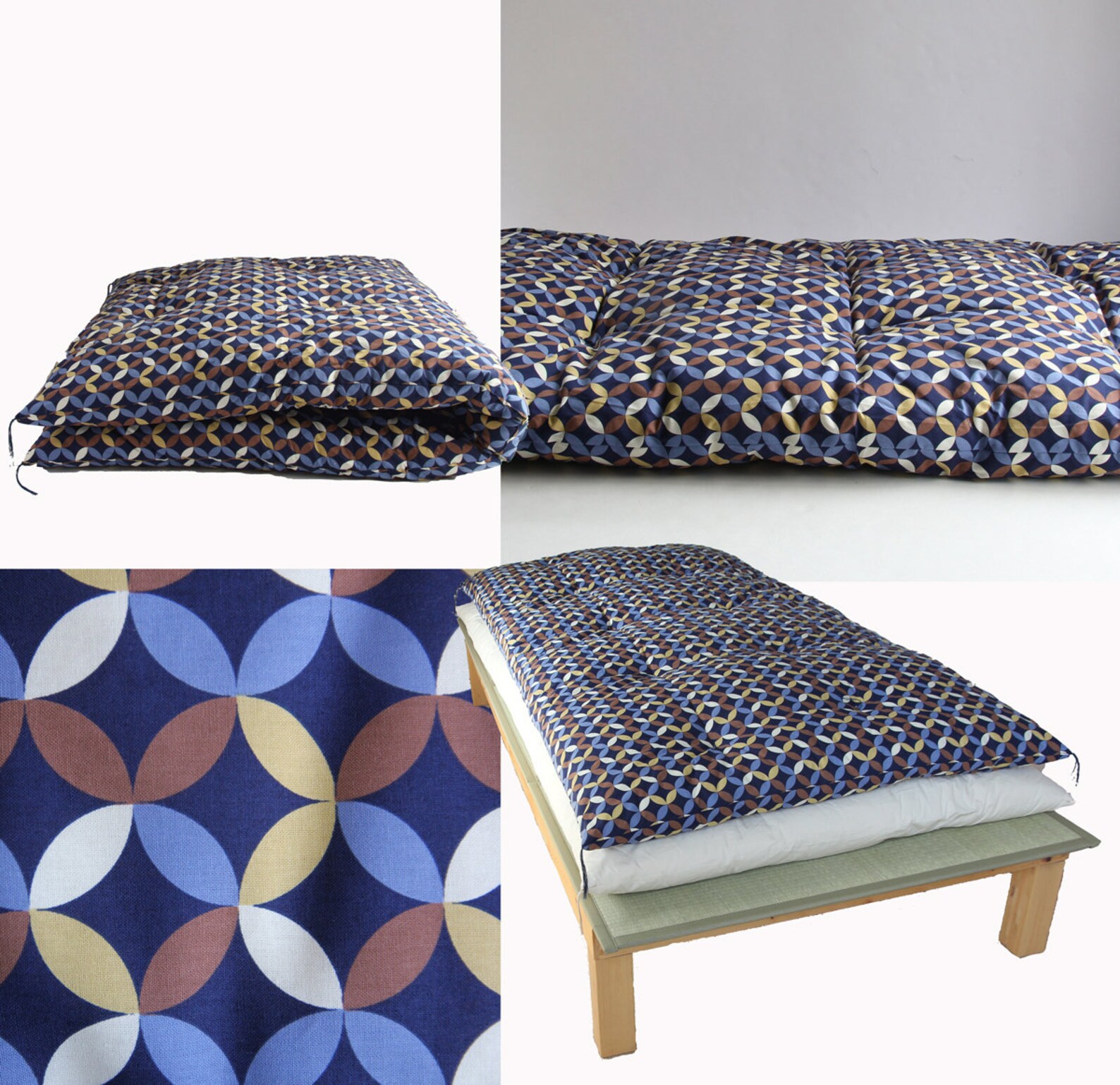 Japanese Futon Mattress Topper Futon Topper Thinner Etsy