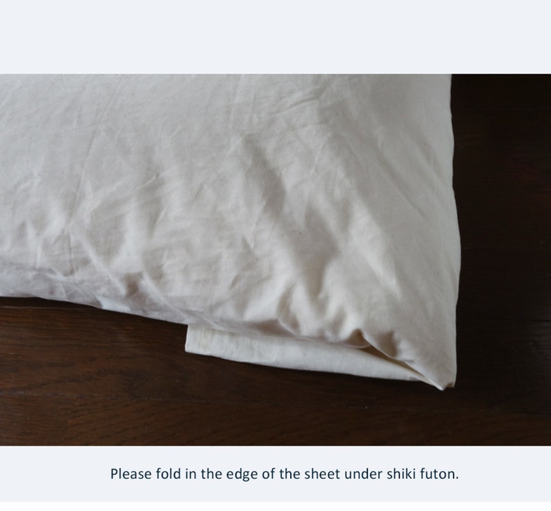Flat Sheet for Futon MATTRESS Unbleached Undyed Etsy