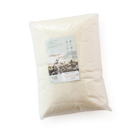 GOTS Certified Organic Cotton Batting, Handcraft Filling (300g/0.66lb)