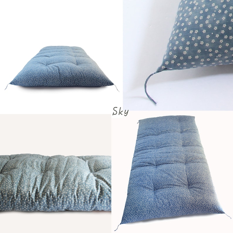 Japanese Futon Mattress Organic Cotton Filling sakura Etsy