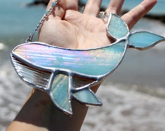 Stained glass * Humpback Whale *