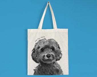 Cockerpoo Tote Bag **HANDMADE//CAN BE PERSONALISED//ECO!**