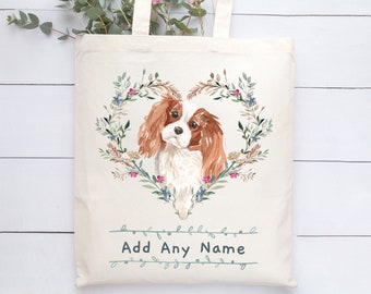 Chihuahua Cushion King Puppy Dog Grocery Travel Reusable Tote Bag