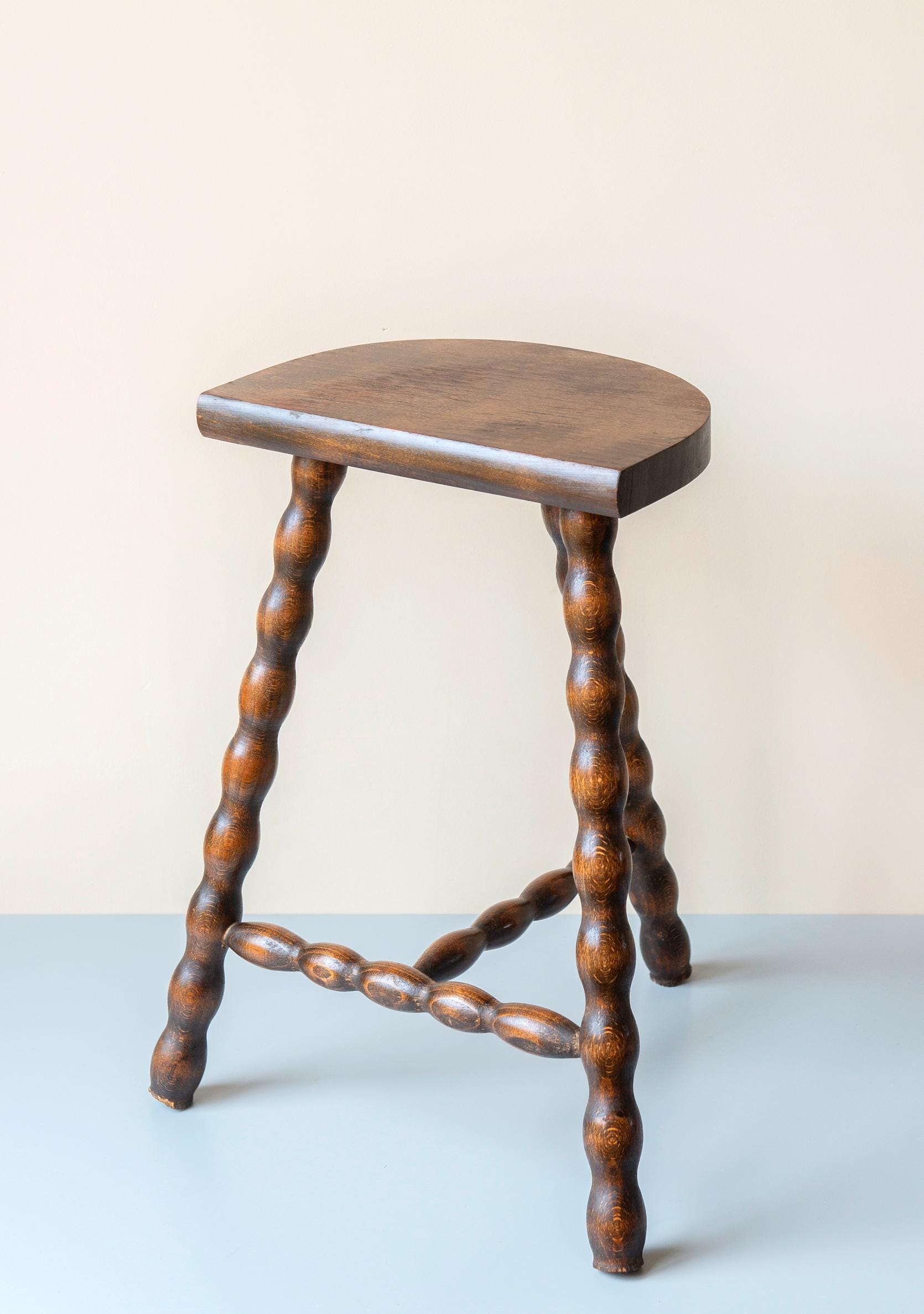 三脚ボビン ミルキングスツール 飾り台 フラワースタンド