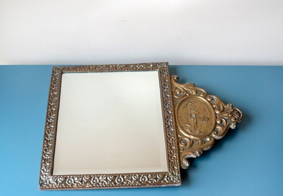 トルコ銅パネルミラー 銅飾り鏡 トルコ銅パネルミラー 銅飾り鏡 【公式通販】