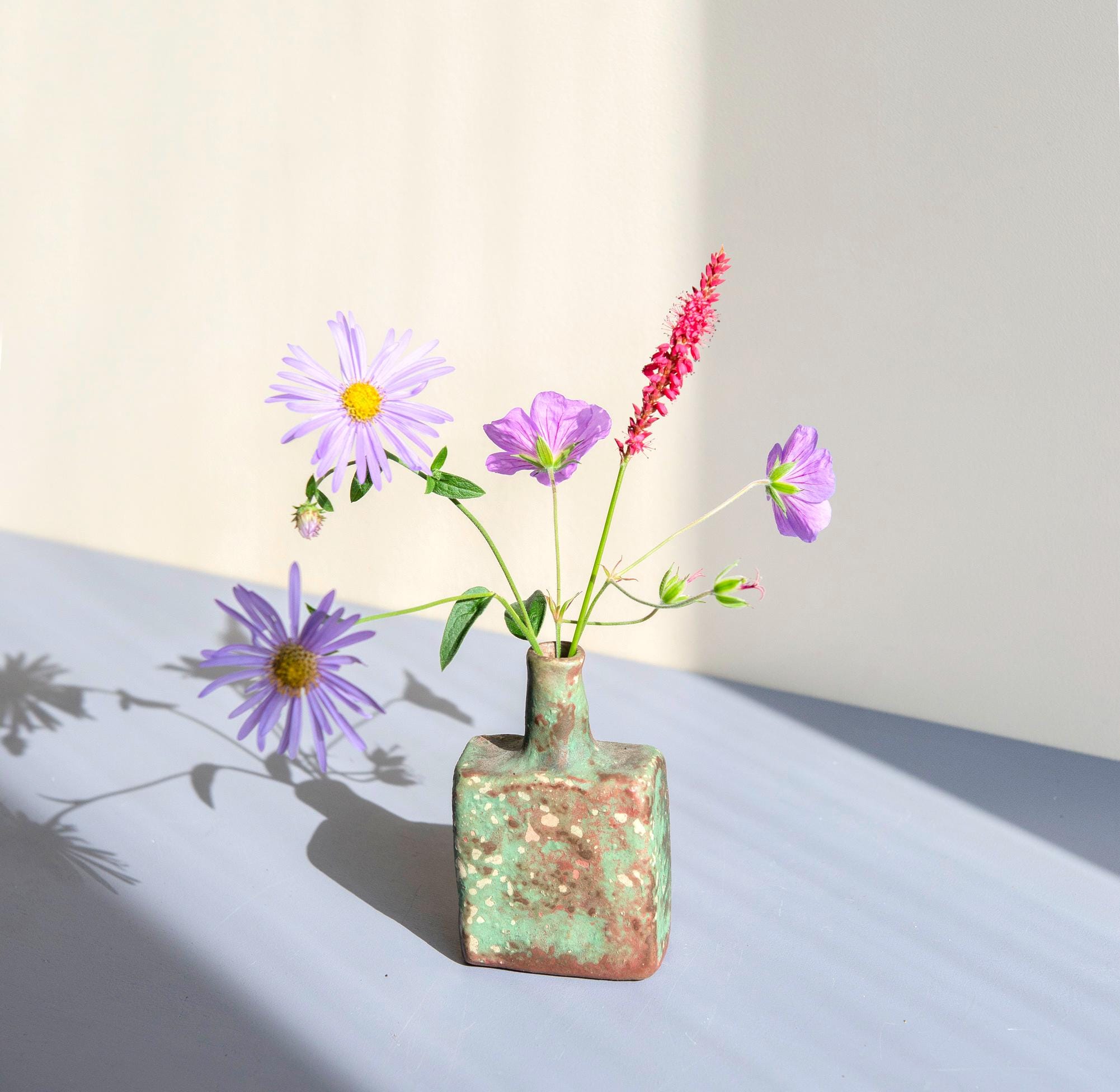 Small Ceramic Vase, Mobach, Mid Century, Dutch Flower Vase, Studio
