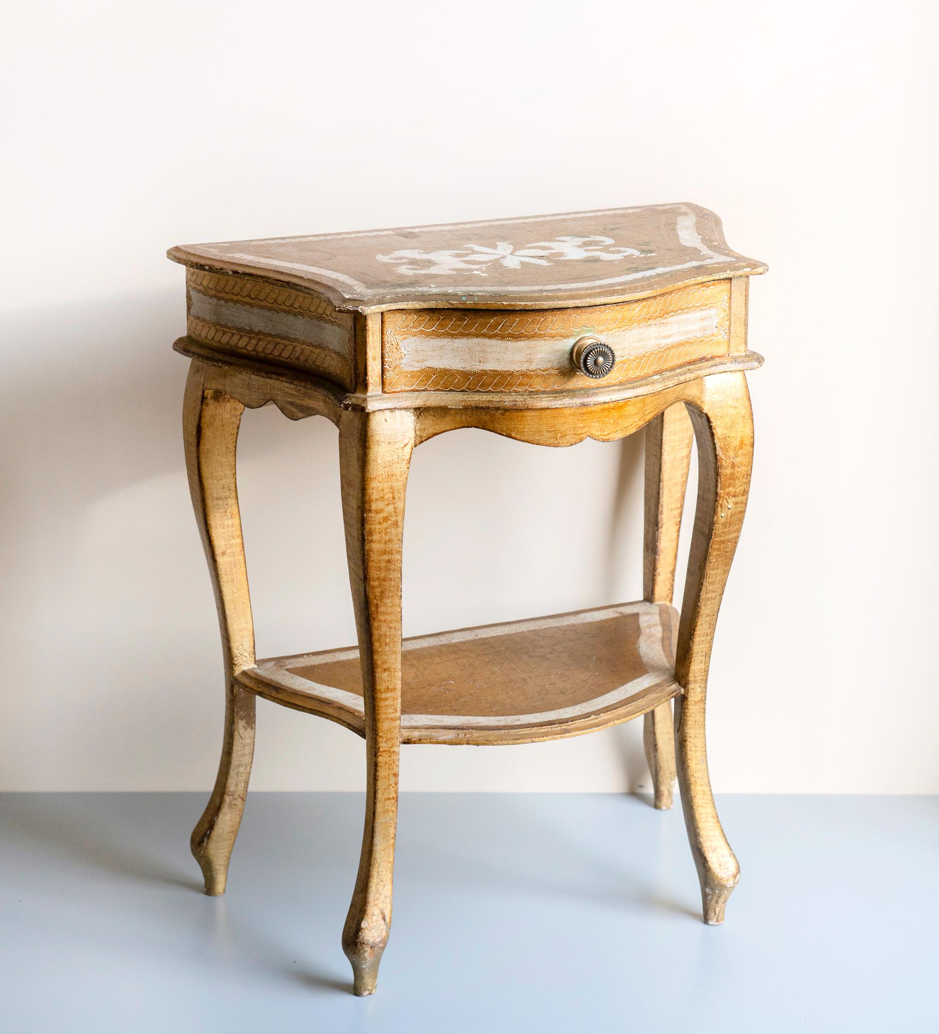 Antique single drawer side tables - Etsy 日本
