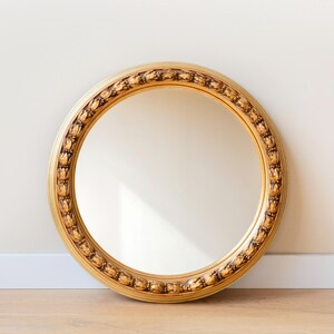 Antique round mirror - Etsy 日本