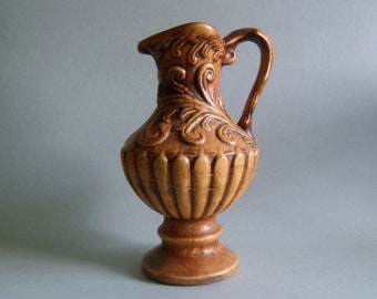 Krug Vase Keramik braun