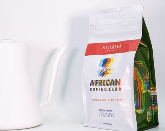 Sidama, Äthiopien Afrikanischer Ganzer Bohnenkaffee