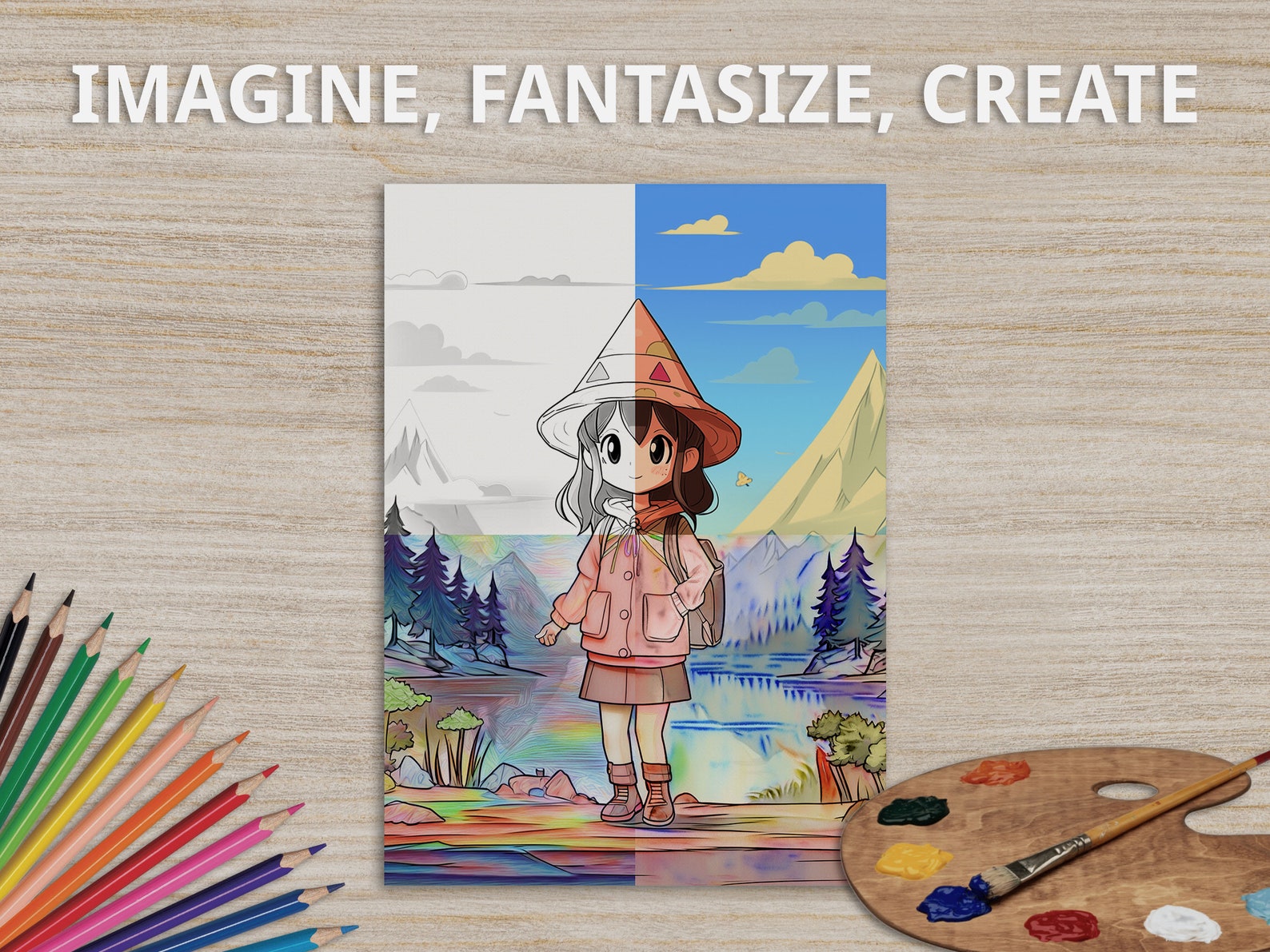 40+ Kawaii Girls Coloring Pages, Chibi Girls Coloring, Kawaii Coloring ...