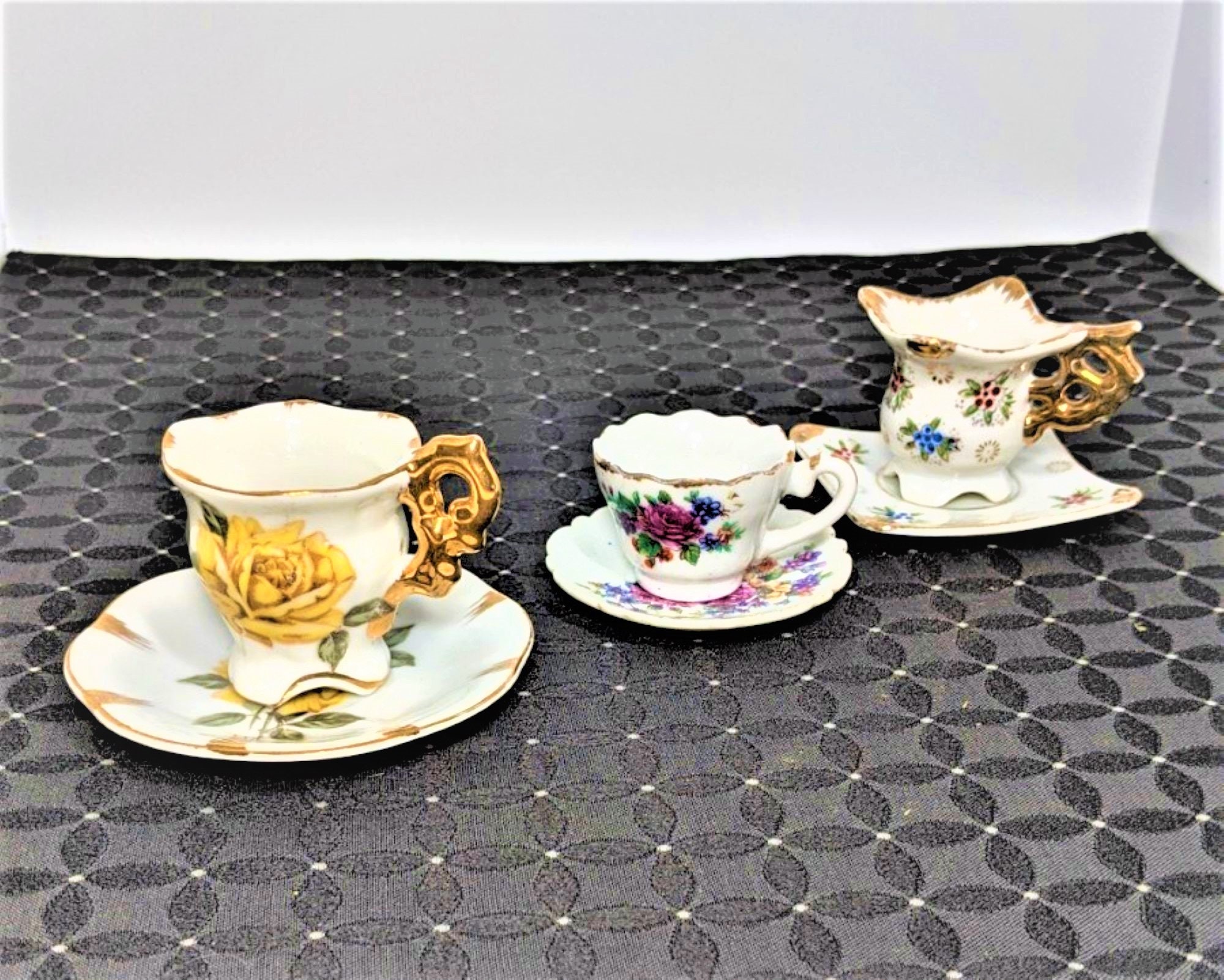 Printable Miniature Tea Cups